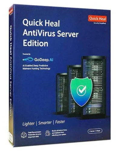 1 Server, 3 Years, Quick Heal AntiVirus Server Edition