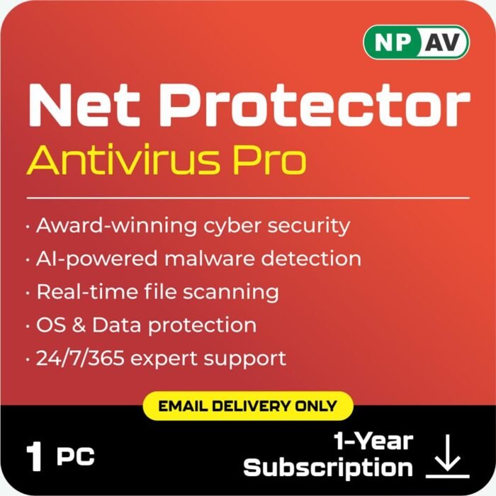 1 User, 1 Year, Net Protector Antivirus Pro (NPAV) - Image 2