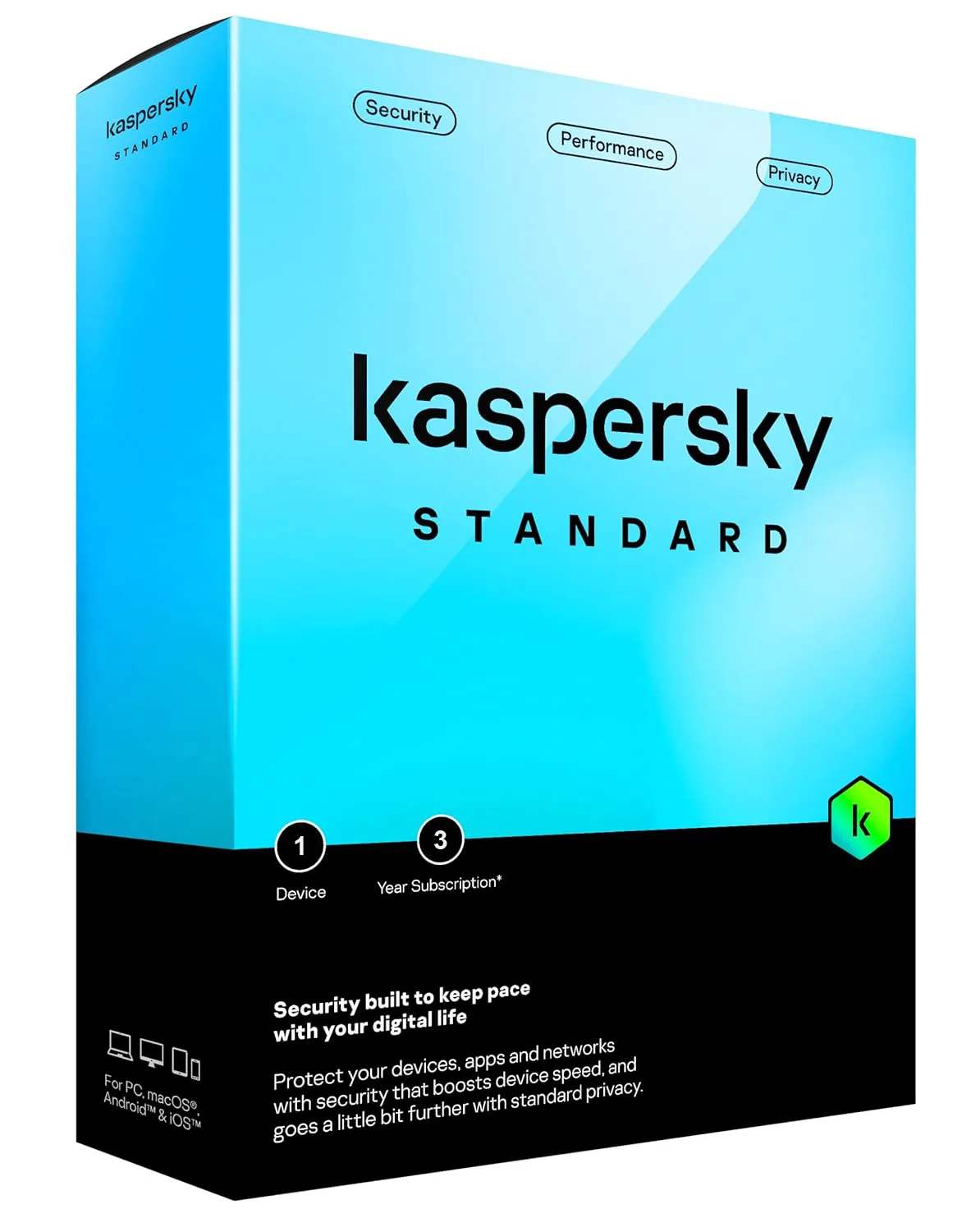 1 User, 3 Year, Kaspersky Standard - Image 1