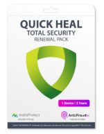Quick Heal Total Security – Renewal, 1 User, 3 Years, Email Delivery