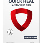 Quick Heal Antivirus Pro - 10 Users, 3 Years, Email Delivery
