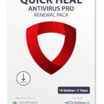 Quick Heal Antivirus Pro - Renewal, 10 Users, 3 Years, Email Delivery