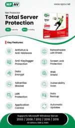 Net Protector NPAV Total Server Protection - 1 Server, 1 Year, Email Delivery - Image 2