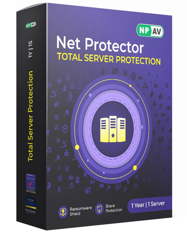 Net Protector NPAV Total Server Protection - 1 Server, 1 Year, Email Delivery