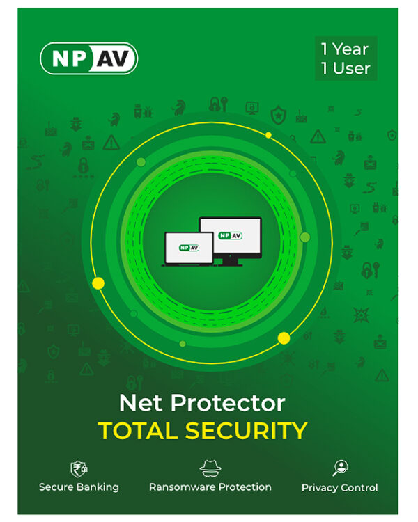 Net Protector NPAV Total Security – 1 User, 1 Year, Email Delivery