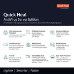 Quick Heal AntiVirus Server Edition - Renewal, 1 Server, 1 Year, Email Delivery - Image 2