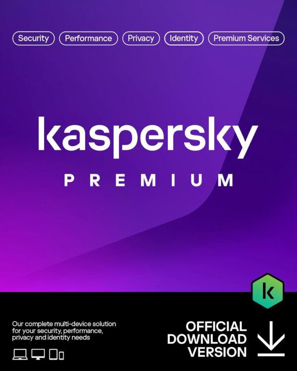 Kaspersky Premium - 1 User, 3 Years, Email Delivery
