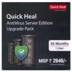 Quick Heal Antivirus Server Edition - Renewal, 1 Server, 3 Years, Email Delivery - Image 2
