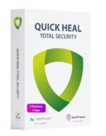 Quick Heal Total Security - 5 Users, 1 Year, Email Delivery