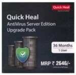 Quick Heal Antivirus Server Edition - Renewal, 1 Server, 3 Years, Email Delivery - Image 2